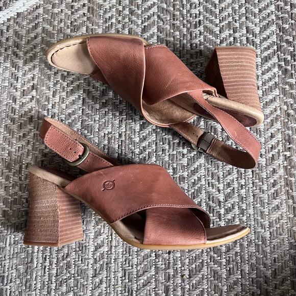BORN TESSA FINAL Heeled Sandal sz 11 - Picture 1 of 4
